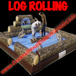 log rolling button
